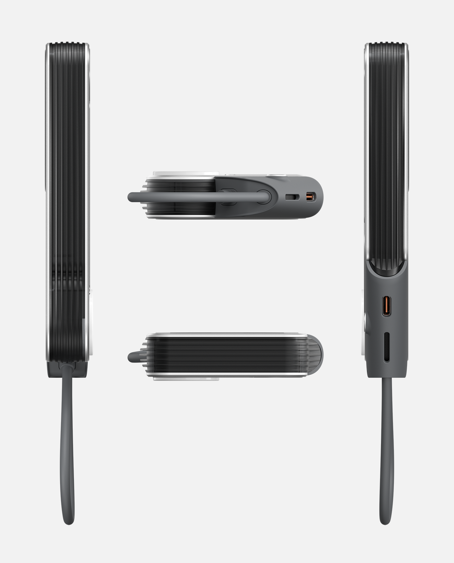 Aulumu M10 10000mAh 3in1モバイルバッテリー M10 10000mAh 3in1 両面マグネット式モバイルバッテリー