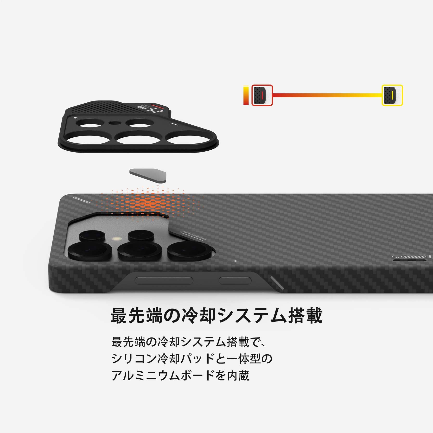 AULUMU S25 アラミド繊維ケース Galaxy S25 Ultra用 | MagSafe
